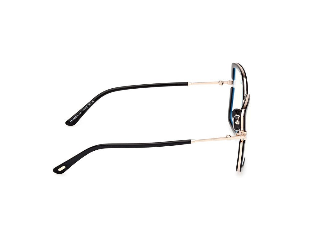 Shiny Black Female Glasses Tom Ford 889214522665