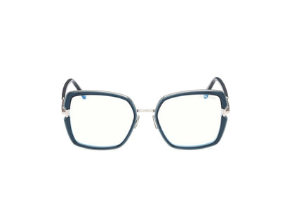 Shiny Blue Female Eyeglasses Tom Ford 889214685322