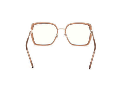 Shiny Light Brown Female Glasses Tom Ford 889214522672