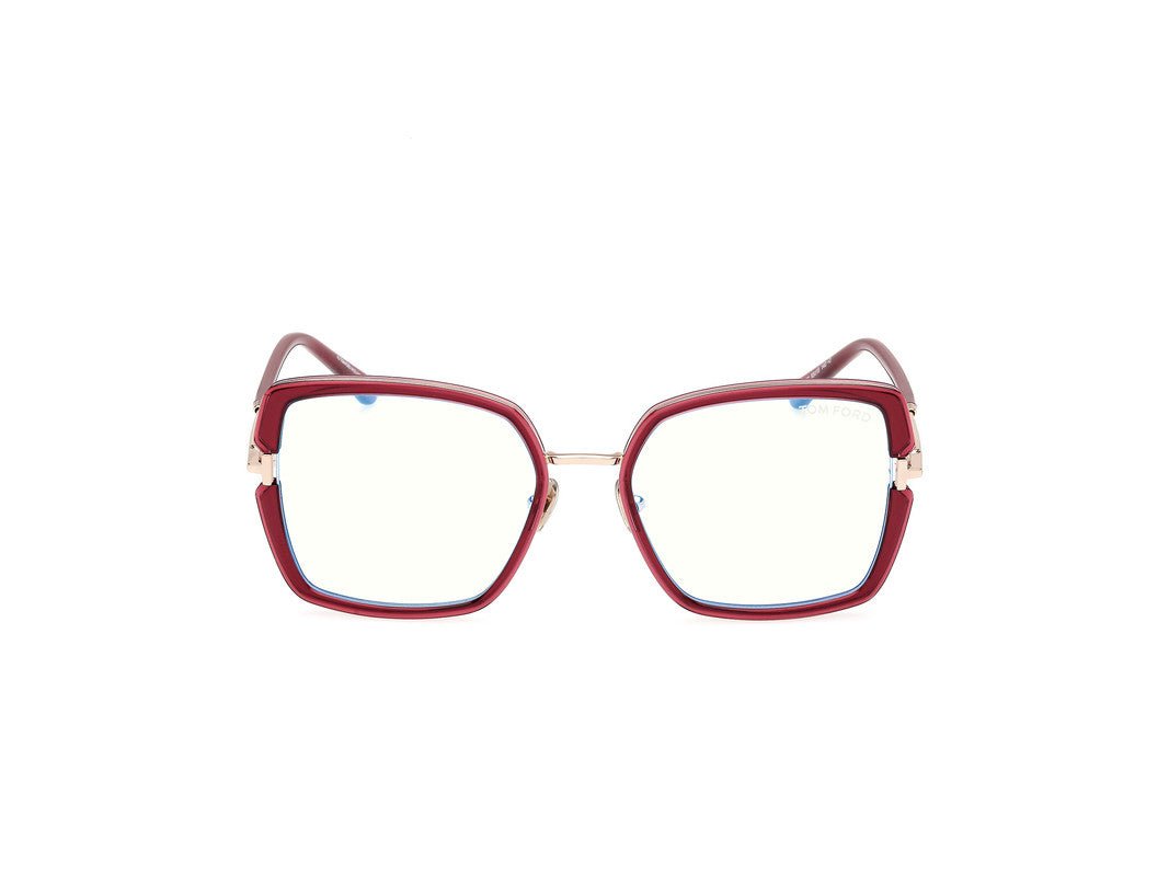 Shiny Dark Fuxia Female Glasses Tom Ford 889214522689