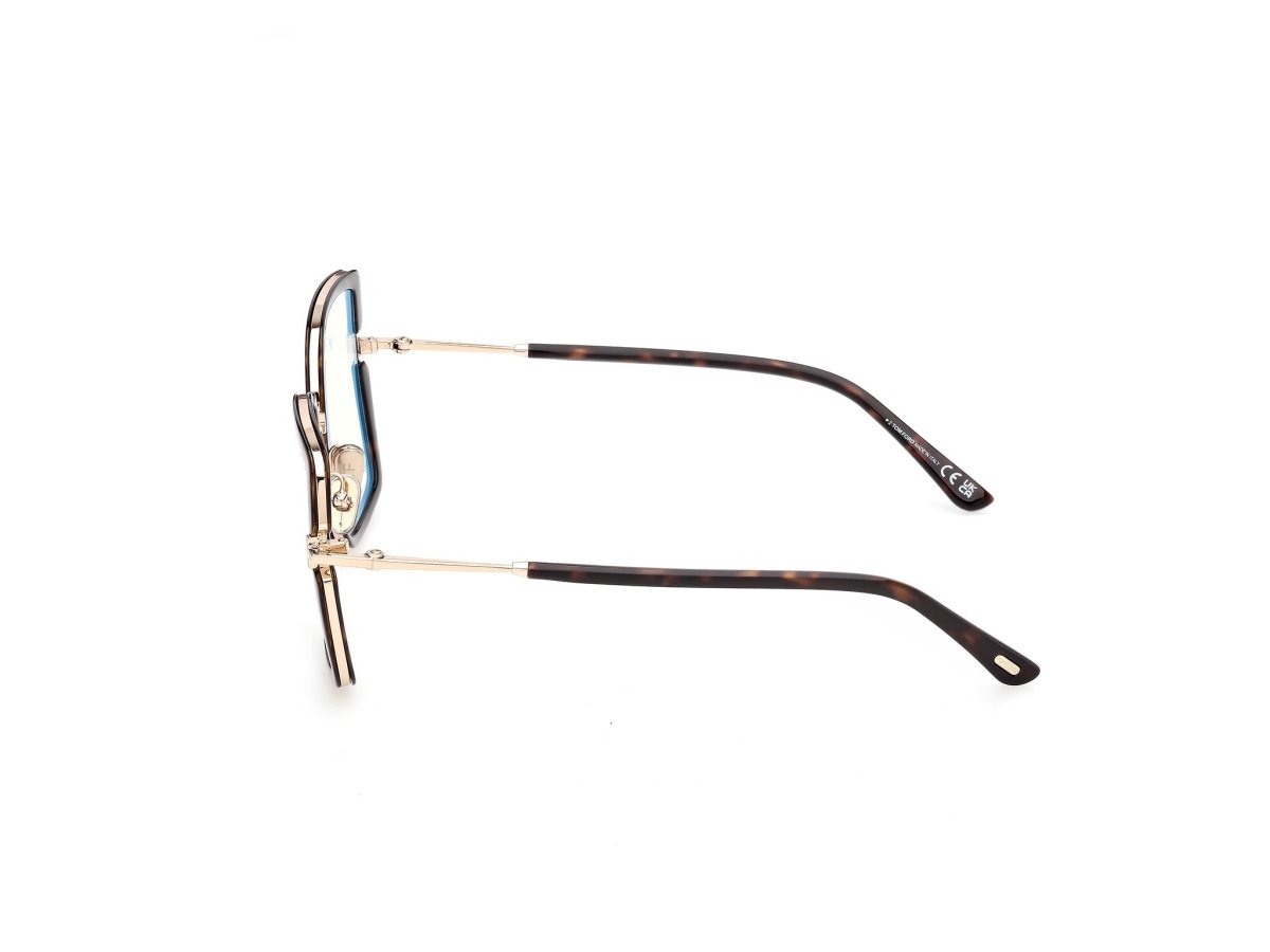 Dark Havana Female Eyeglasses Tom Ford 889214685315