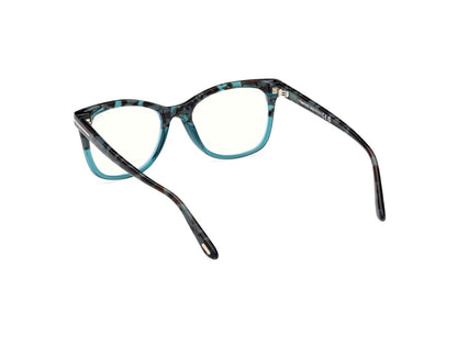 Coloured Havana Female Eyeglasses Tom Ford 889214522719