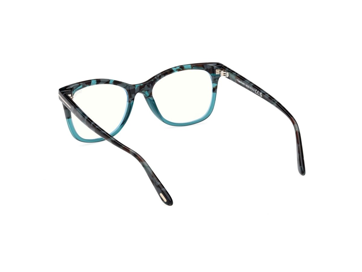 Coloured Havana Female Eyeglasses Tom Ford 889214522719