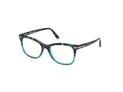 Coloured Havana Female Eyeglasses Tom Ford 889214522719