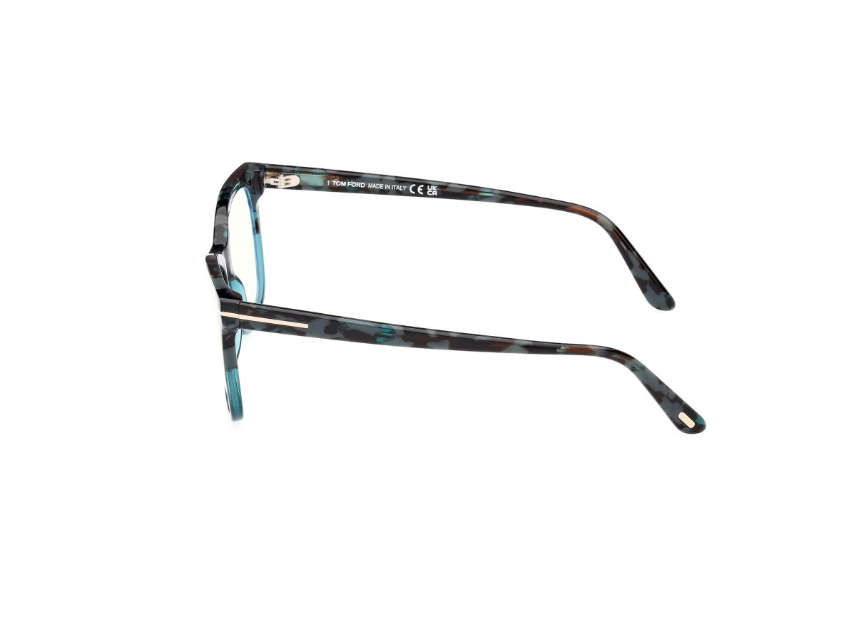 Coloured Havana Female Eyeglasses Tom Ford 889214522719