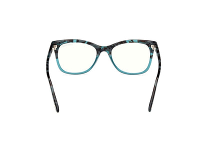 Coloured Havana Female Eyeglasses Tom Ford 889214522719