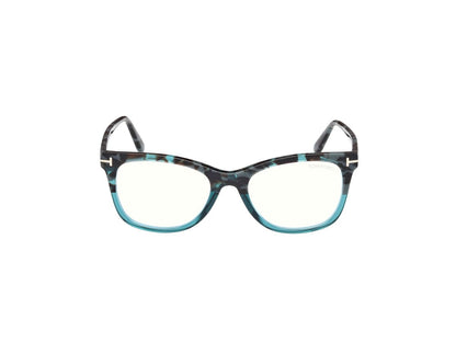 Coloured Havana Female Eyeglasses Tom Ford 889214522719