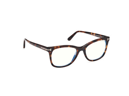 Dark Havana Female Glasses Tom Ford 889214522702
