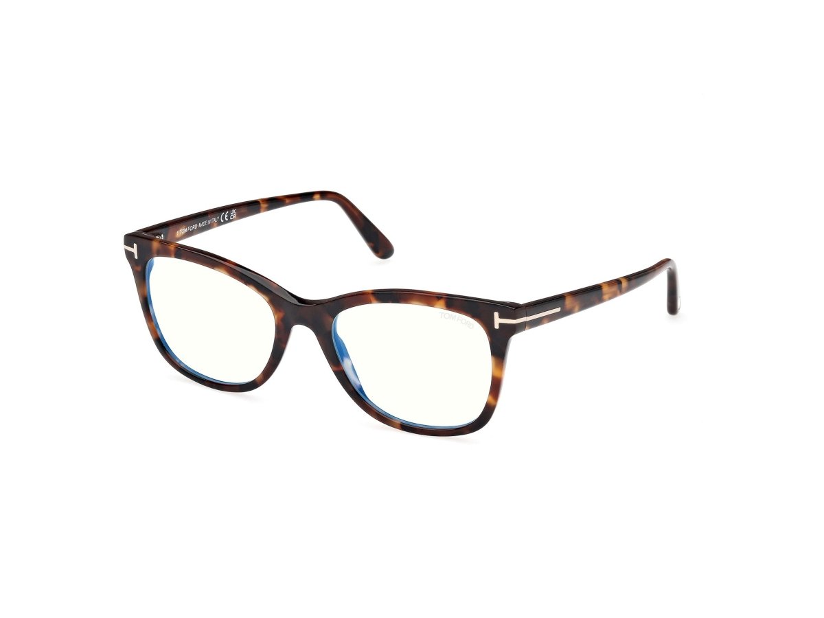 Dark Havana Female Glasses Tom Ford 889214522702