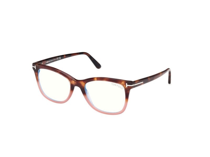 Havana/Gradient Female Glasses Tom Ford 889214522726