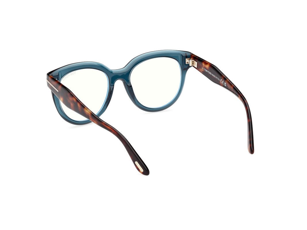 Shiny Light Blue Female Glasses Tom Ford 889214522764
