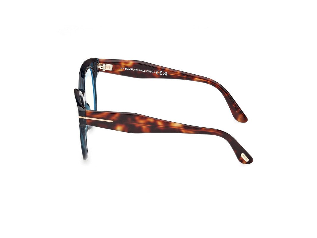 Shiny Light Blue Female Glasses Tom Ford 889214522764