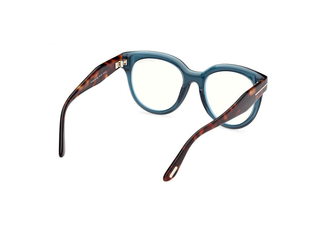 Shiny Light Blue Female Glasses Tom Ford 889214522764