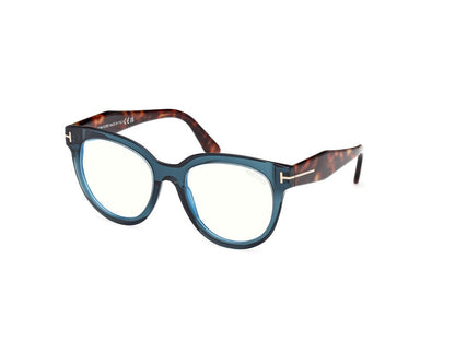 Shiny Light Blue Female Glasses Tom Ford 889214522764