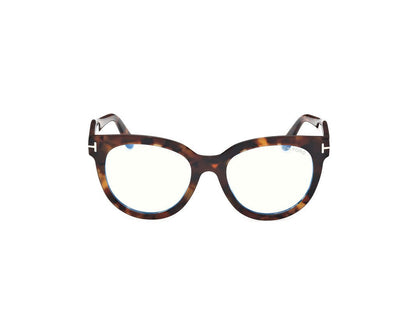 Dark Havana Female Glasses Tom Ford 889214522740