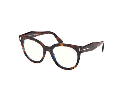 Dark Havana Female Glasses Tom Ford 889214522740