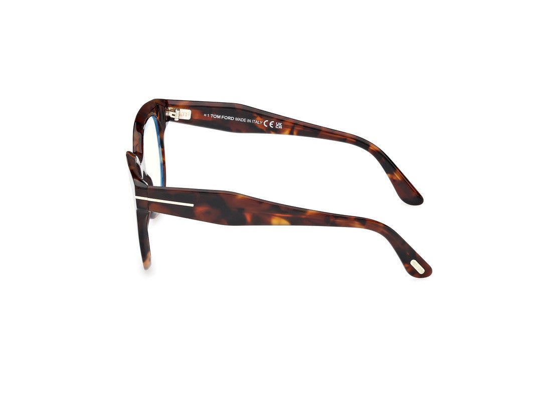 Dark Havana Female Glasses Tom Ford 889214522740