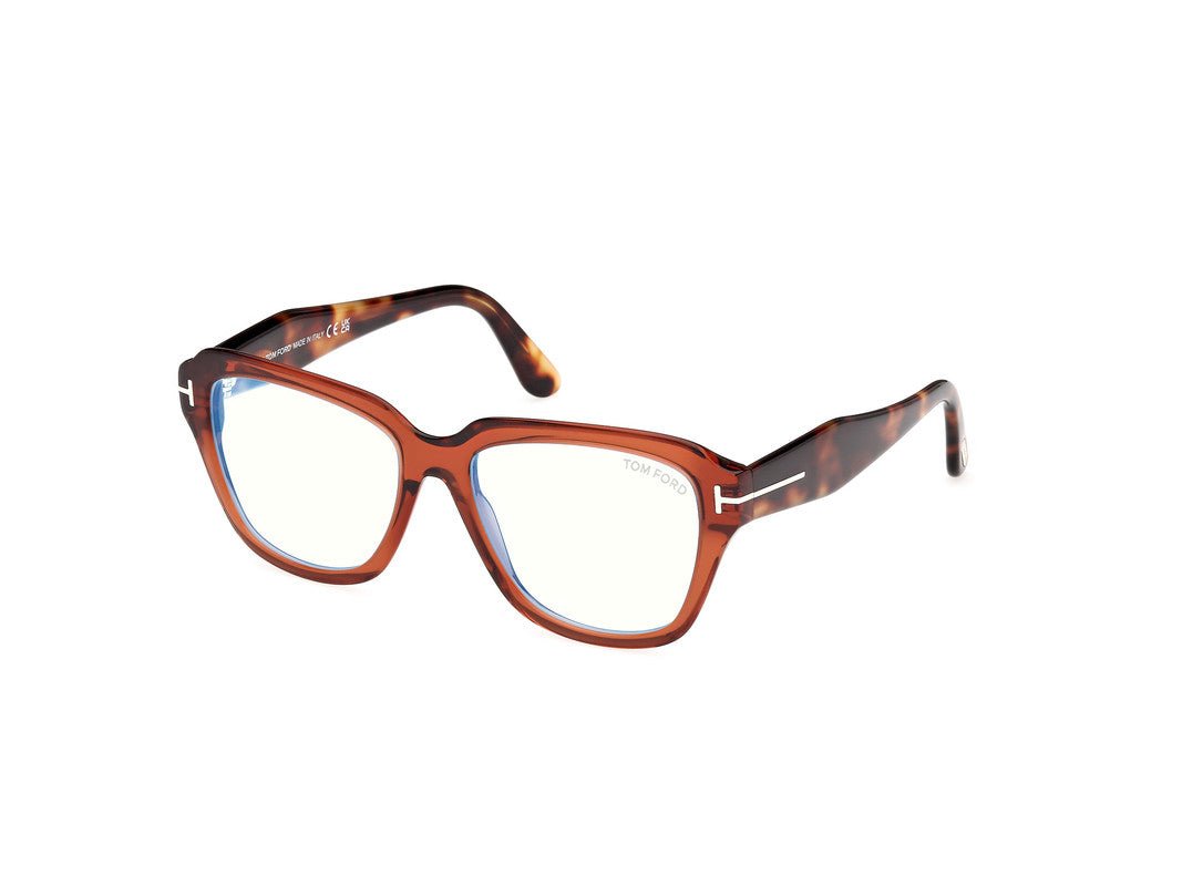 Shiny Blue Female Glasses Tom Ford 889214522788