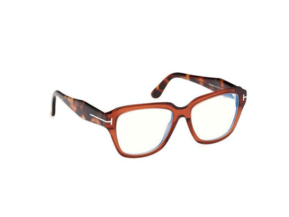Shiny Blue Female Glasses Tom Ford 889214522788