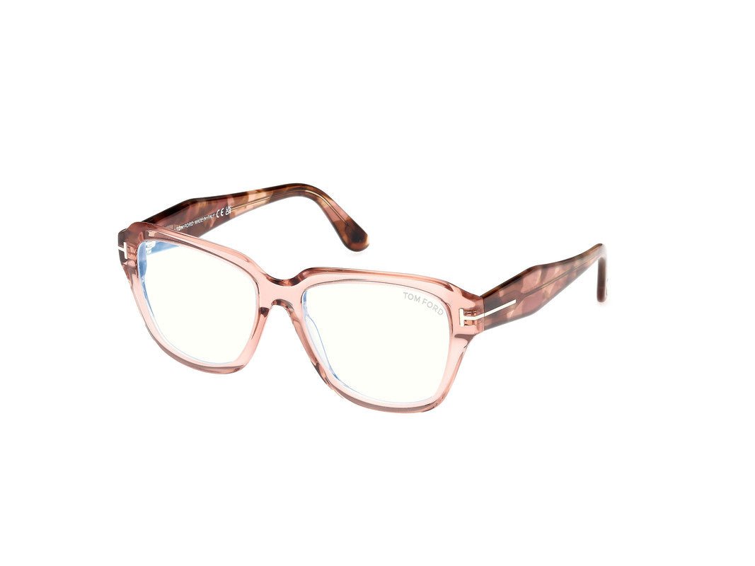 Shiny Light Pink Female Glasses Tom Ford 889214522801
