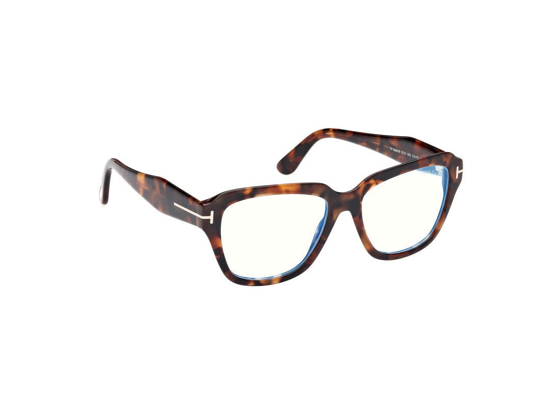 Dark Havana Female Glasses Tom Ford 889214522795
