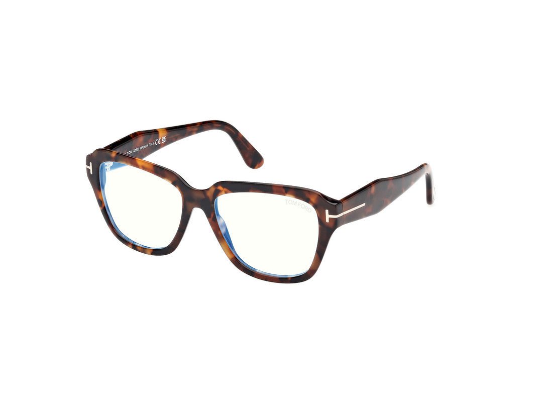 Dark Havana Female Glasses Tom Ford 889214522795