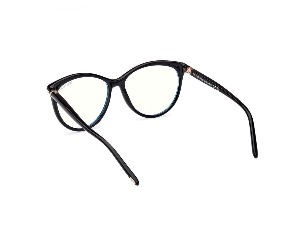 Shiny Black Female Glasses Tom Ford 889214522856