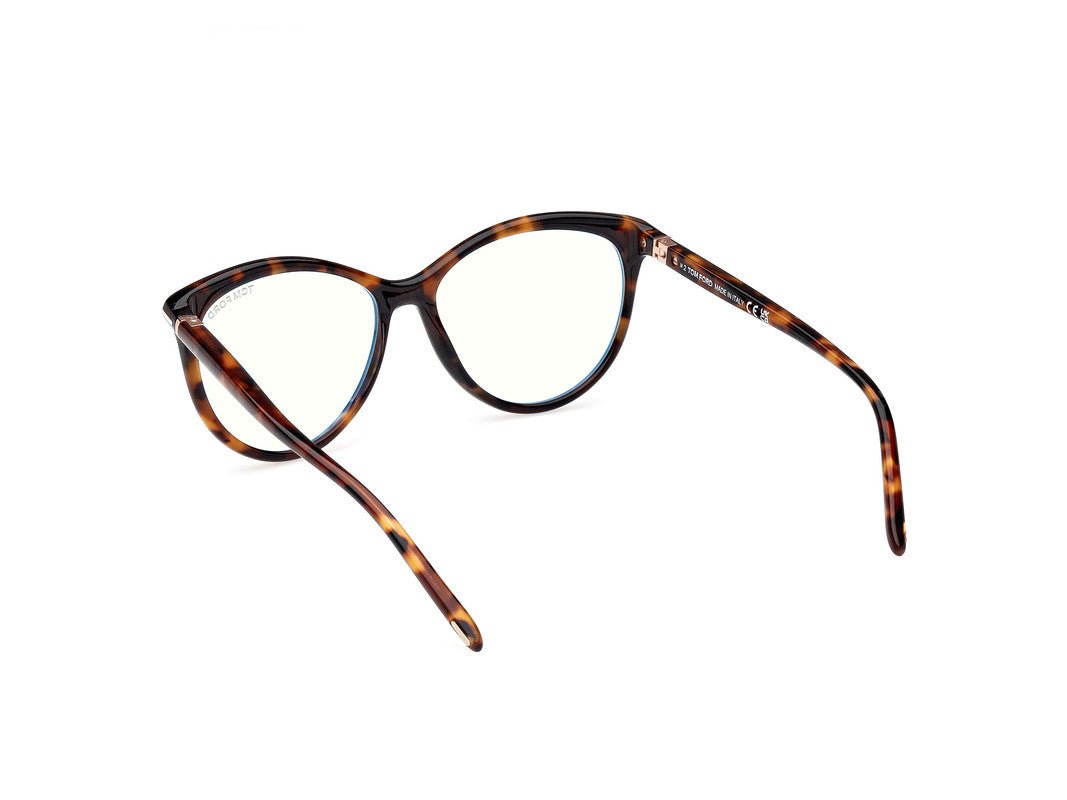 Dark Havana Female Glasses Tom Ford 889214522863