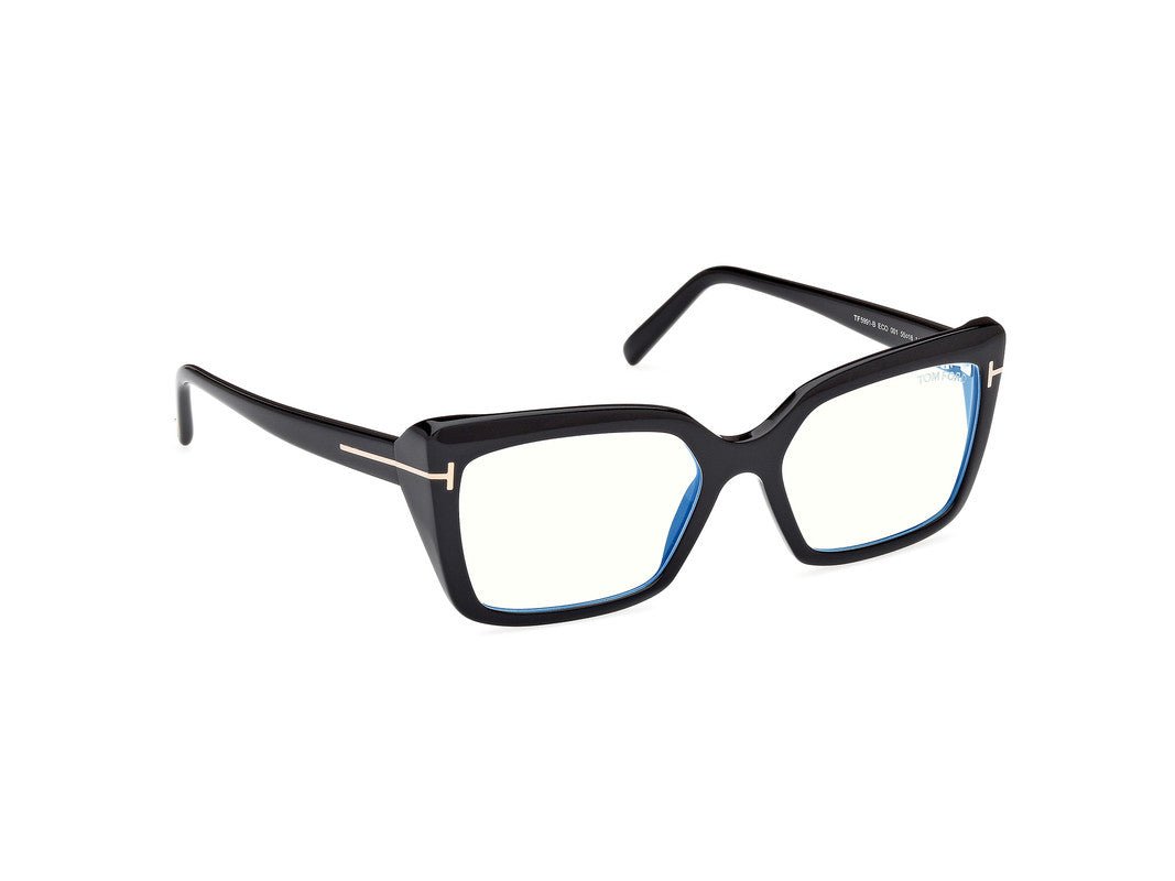 Shiny Black Female Glasses Tom Ford 889214522894