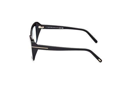 Shiny Black Female Glasses Tom Ford 889214522894
