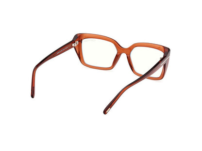 Shiny Dark Brown Female Glasses Tom Ford 889214522900
