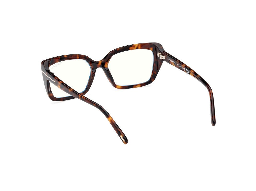 Dark Havana Female Glasses Tom Ford 889214522917