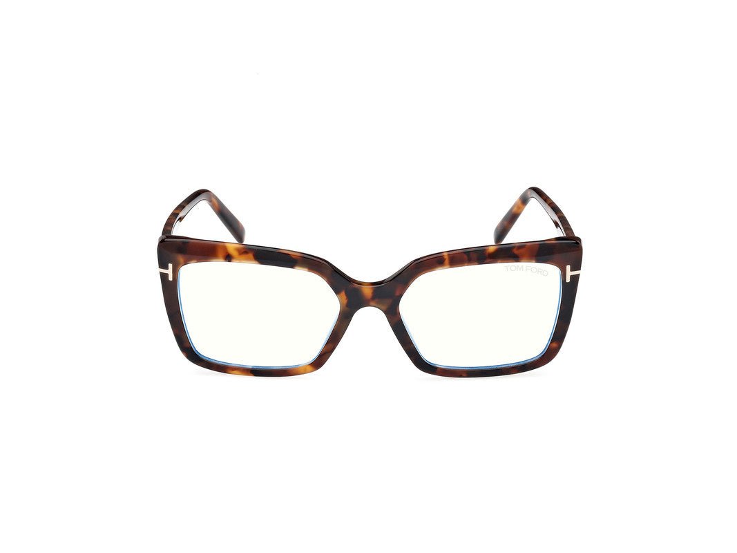 Dark Havana Female Glasses Tom Ford 889214522917