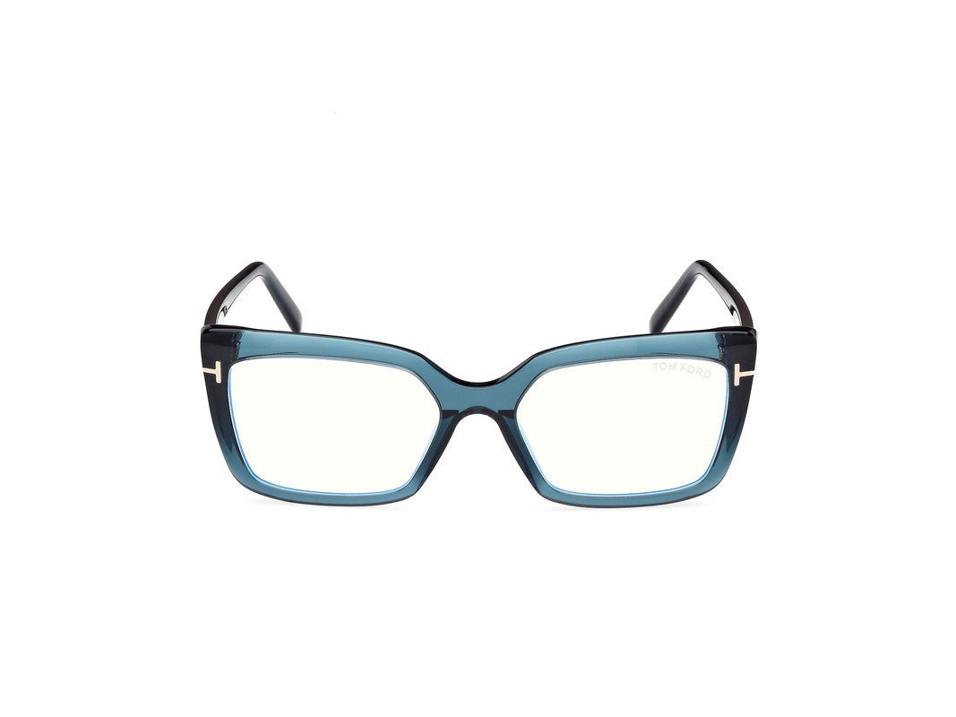 Shiny Blue Female Glasses Tom Ford 889214522924