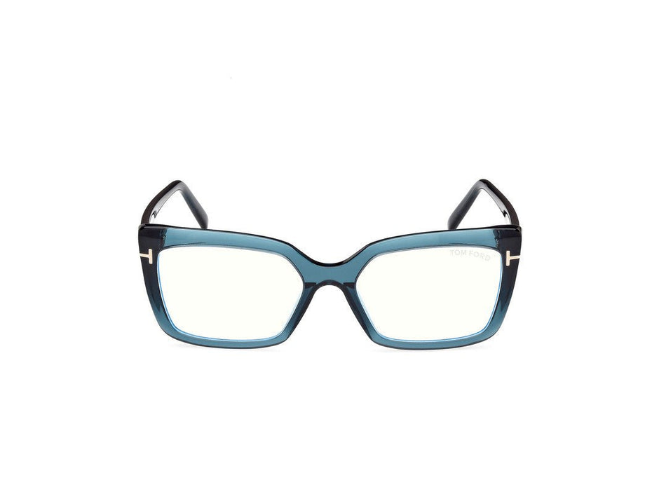Shiny Blue Female Glasses Tom Ford 889214522924