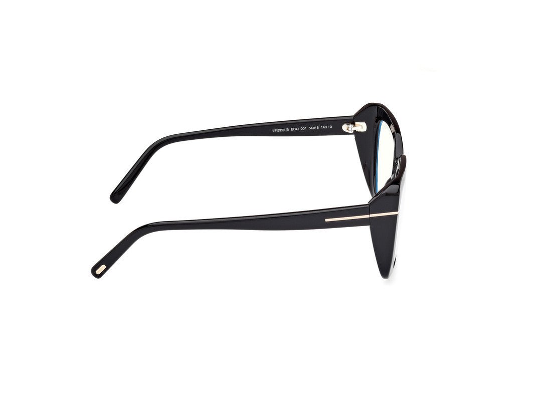 Shiny Black Female Glasses Tom Ford 889214522931