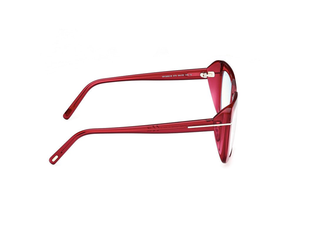 Shiny Dark Fuxia Female Glasses Tom Ford 889214522962