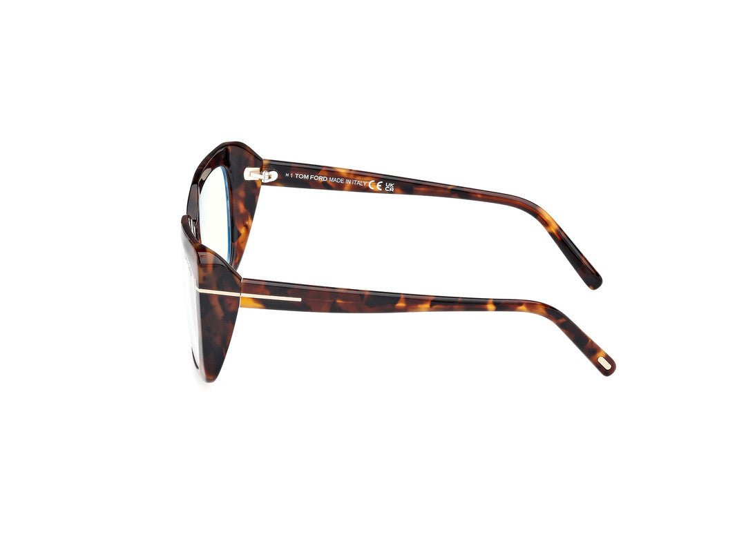 Dark Havana Female Glasses Tom Ford 889214522955