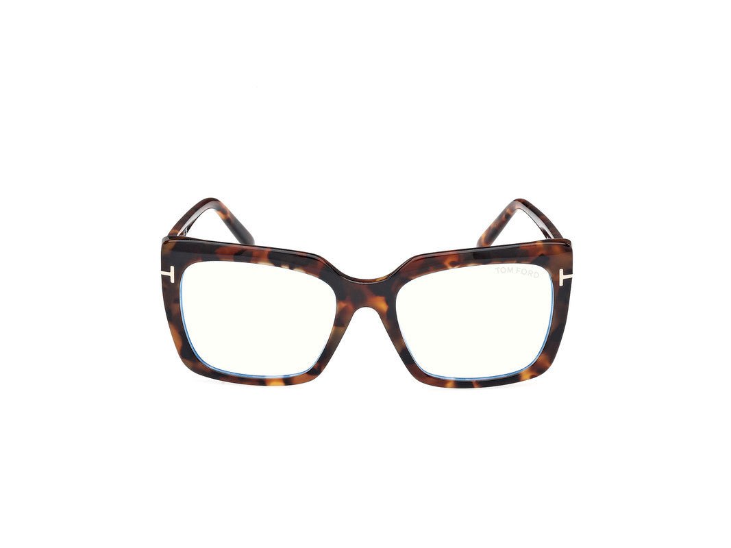 Dark Havana Female Glasses Tom Ford 889214522955