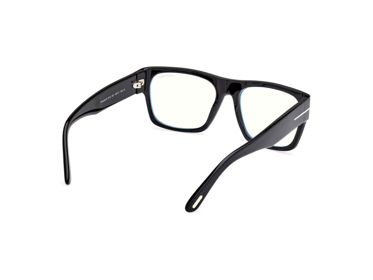 Shiny Black Male Glasses Tom Ford 889214578105