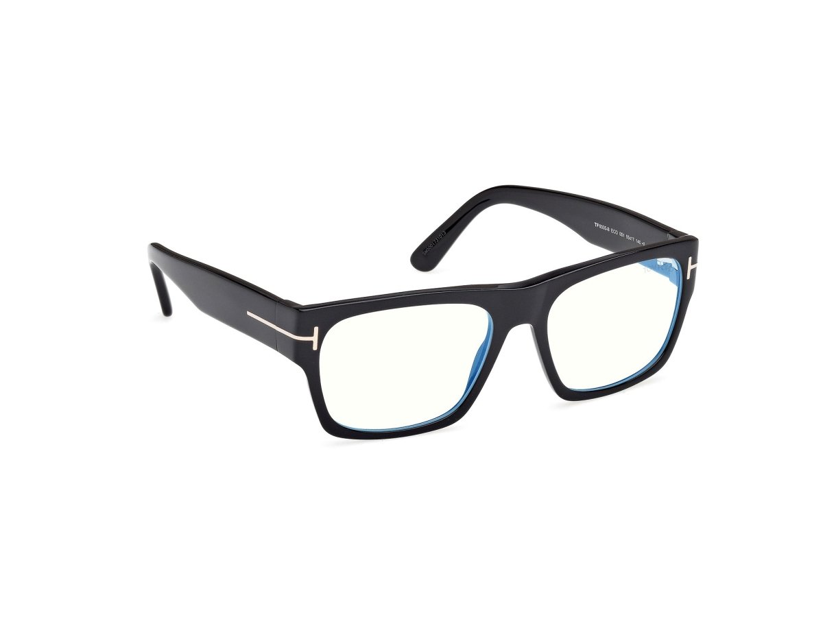 Shiny Black Male Glasses Tom Ford 889214578105
