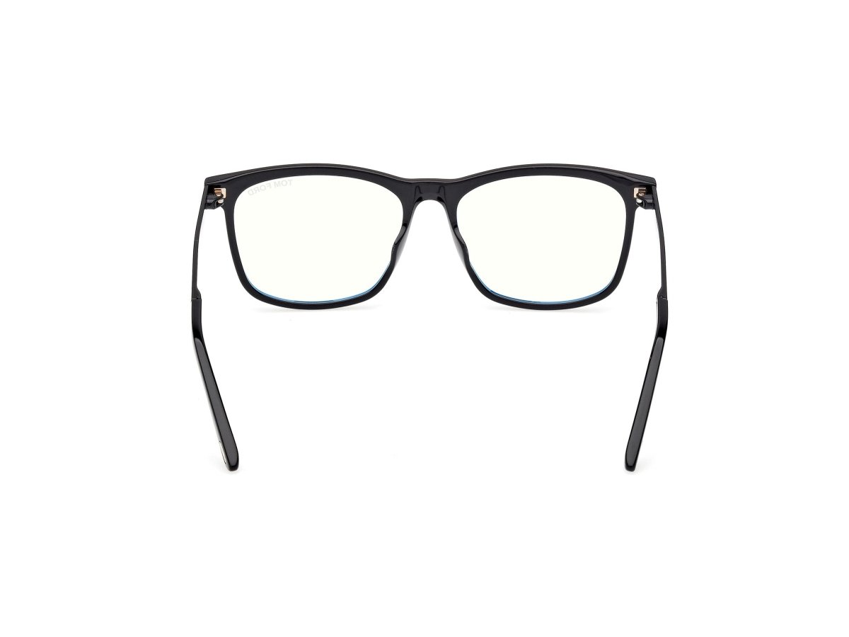 Shiny Black Male Eyeglasses Tom Ford 889214578259 889214578228