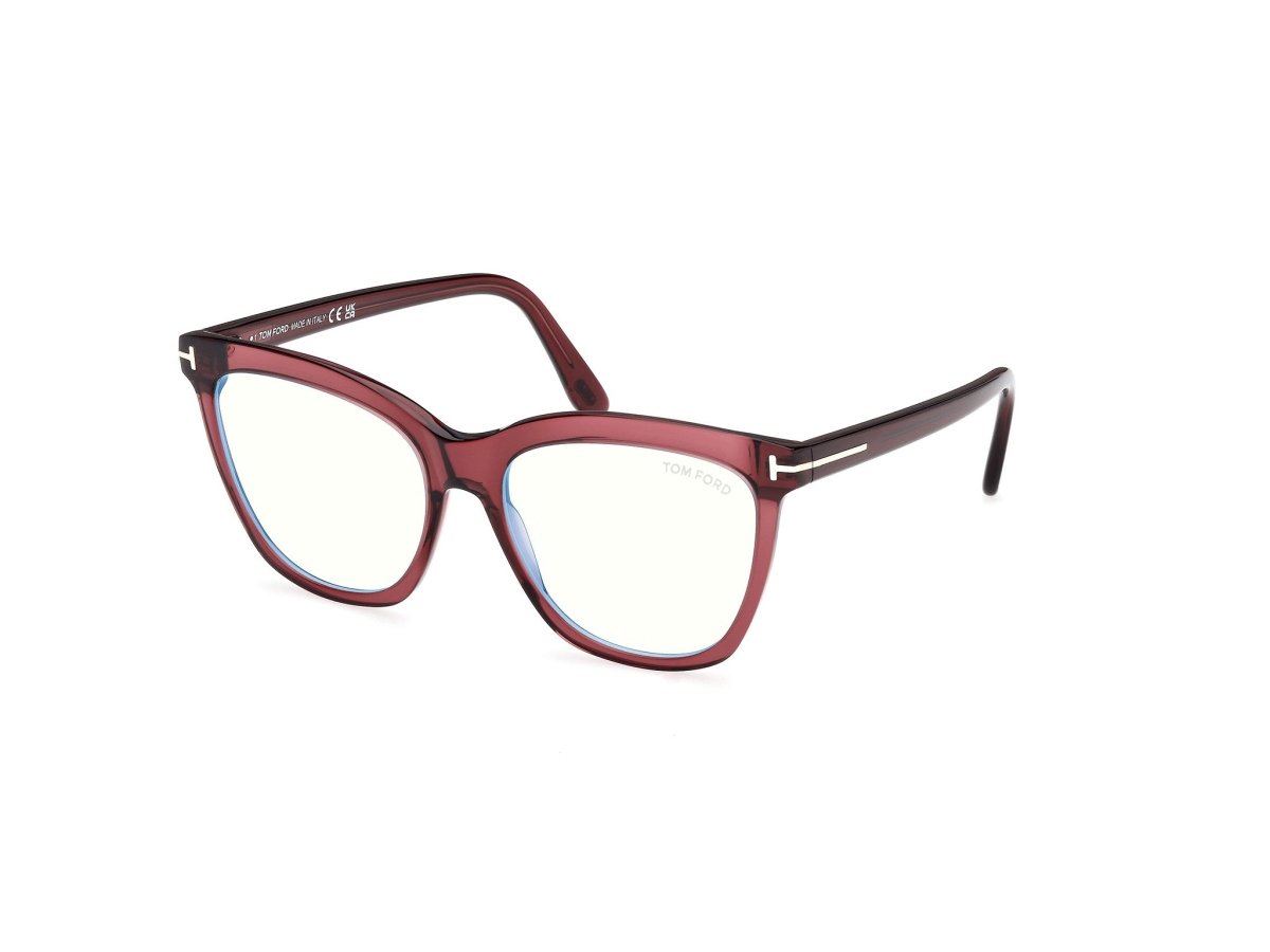Shiny Bordeaux Female Glasses Tom Ford 889214578396