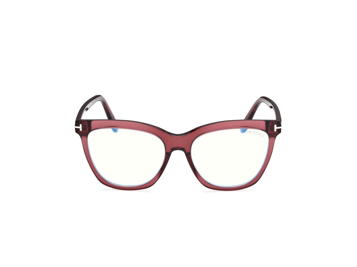 Shiny Bordeaux Female Glasses Tom Ford 889214578396