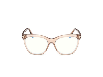 Shiny Light Brown Female Glasses Tom Ford 889214578365