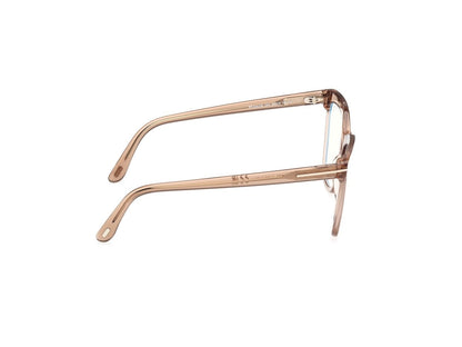 Shiny Light Brown Female Glasses Tom Ford 889214578365