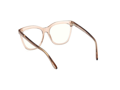 Shiny Light Brown Female Glasses Tom Ford 889214578365