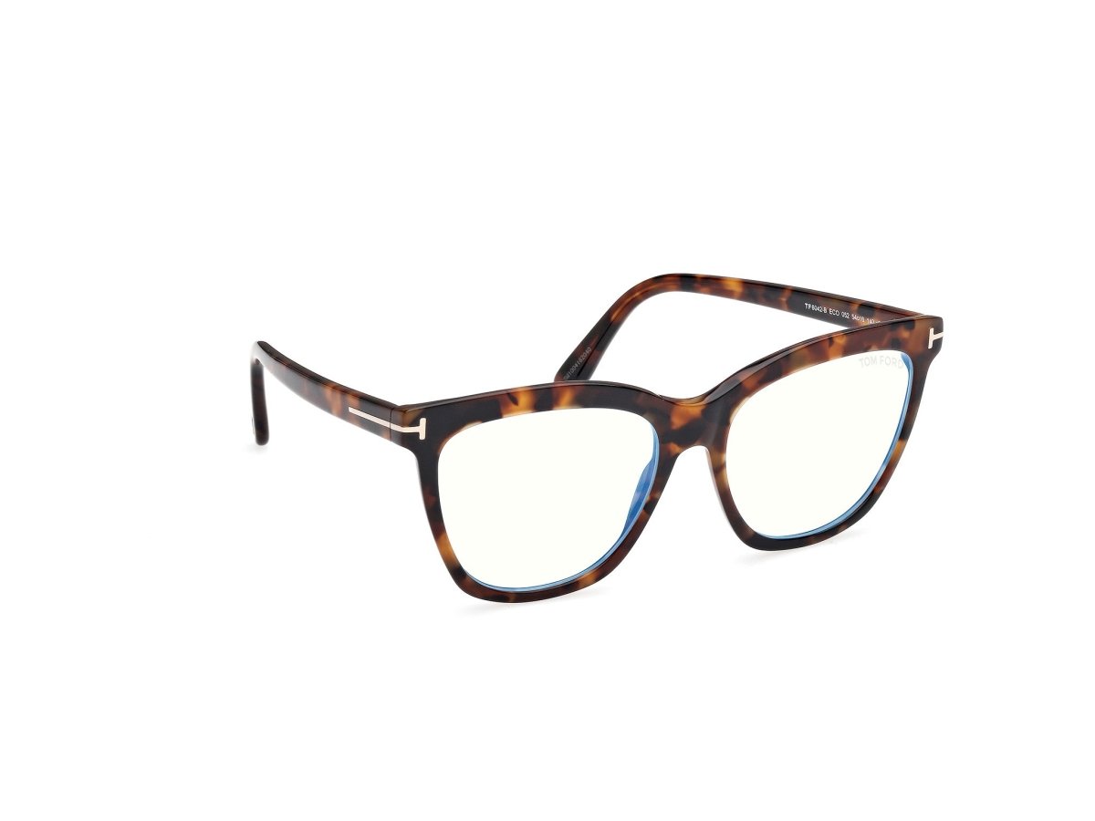 Dark Havana Female Glasses Tom Ford 889214578372