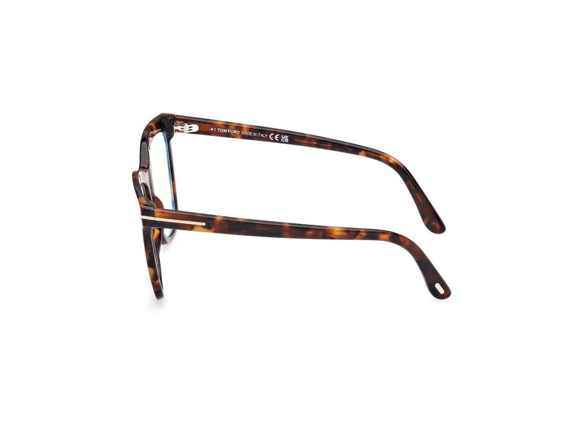 Dark Havana Female Glasses Tom Ford 889214578372