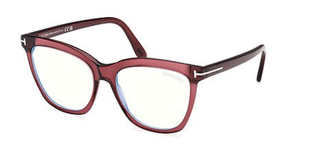 FT6042 - B - Tom Ford - (Bordeaux) - Shiny Bordeaux - 54 MM - Ardor Eyewear 889214578396